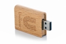 Wood Book Ahşap USB Bellek