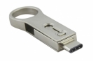 Hybrid Type-C Metal USB Flash Bellek
